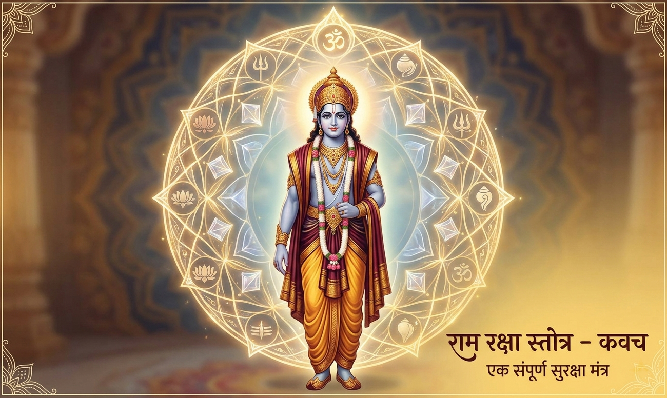 श्री राम रक्षा स्तोत्र: श्लोक दर श्लोक हिंदी अर्थ सहित