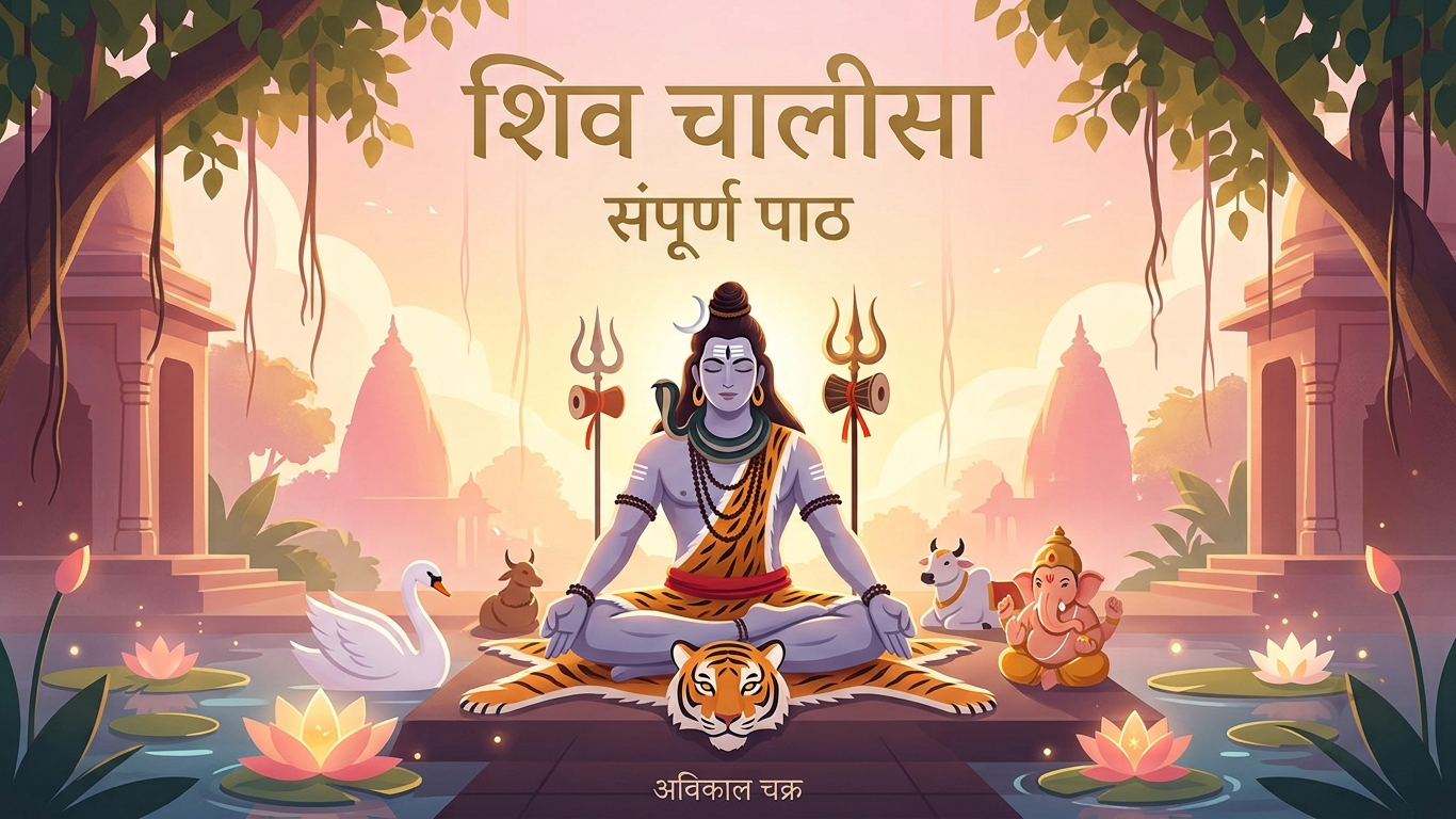 शिव चालीसा संपूर्ण लिरिक्स हिंदी में | Shiv Chalisa Full Lyrics in Hindi