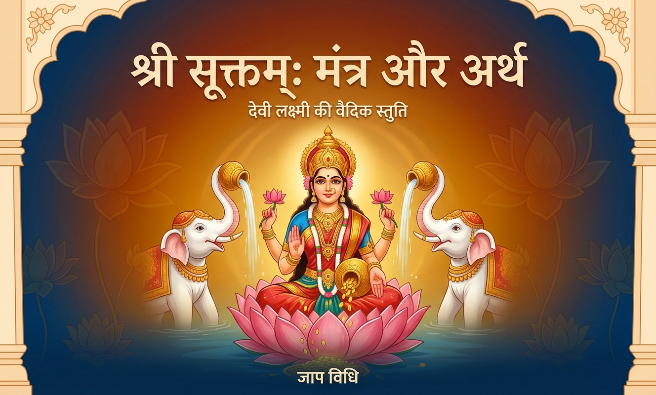 श्री सूक्तम् हिंदी में: संपूर्ण मंत्र, अर्थ और जाप विधि