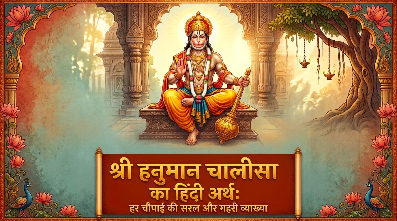 हनुमान चालीसा का हिंदी अर्थ: हर चौपाई की सरल और गहरी व्याख्या